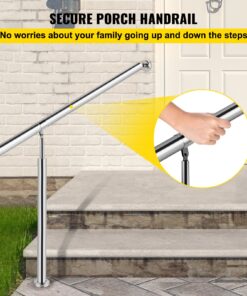 Регулируемые лестничные перила для использования внутри и снаружи помещений