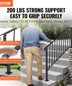 Стильные и прочные перила для крыльца