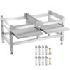VEVOR Adjustable Washing Machine Stand 63x63 cm