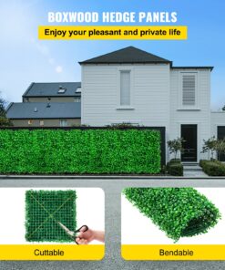Dense Green Grass Wall for Privacy & Decor