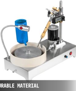 120W Lapidary Grinder & Polisher with Digital Display