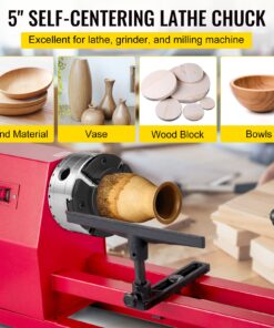 M33 x 3.5 Geared Scroll Chuck Set for Wood Turning