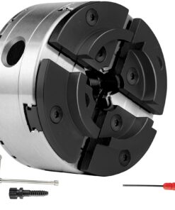 VEVOR 125mm 4-Jaw Self-Centering Lathe Chuck
