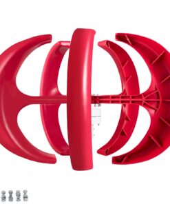 400W 12V Wind Turbine Generator with 5 Blades & Controller for Street Lamps & Off-Grid Use