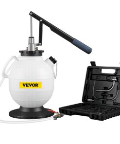 VEVOR 7.5L Manual ATF Refill System – Transmission Fluid Pump with 15 Adapters