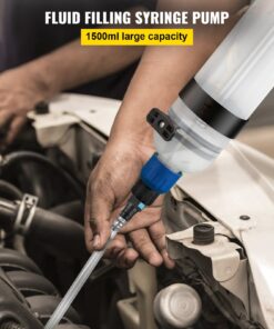 1.5L Oil & Liquid Extractor with ATF Filler Adapters for Brake