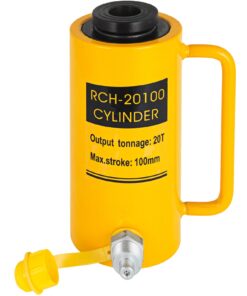 20T 100mm Hollow Plunger Hydraulic Cylinder Jack - Heavy Duty Lifting Ram