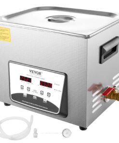 VEVOR 10L Ultrasonic Cleaner with Heater & Timer – Professional Jewelry & Dental Cleaning Machine