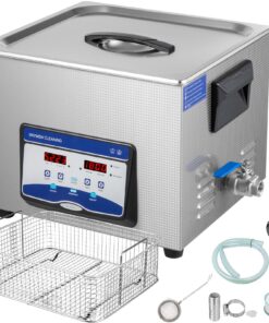 VEVOR 15L Ultrasonic Cleaner with Heater & Timer – Professional Jewelry & Parts Cleaning Machine