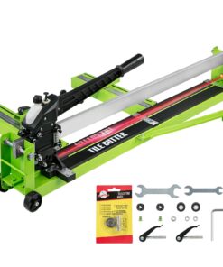 VEVOR 1000 mm Manual Tile Cutter with Tungsten Carbide Wheel & Laser Guide for Precision Cutting Ceramic & Porcelain Tiles