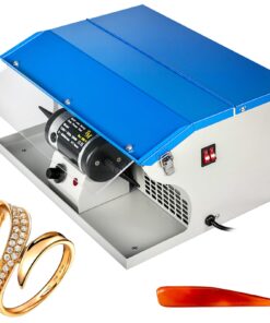 VEVOR Jewelry Polishing Machine with Light & Dust Collector