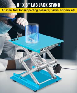 20.3x20.3 cm Aluminum Lab Lift with 6-30 cm Adjustable Height