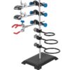 VEVOR 60 cm Laboratory Stand Set with Clamps  Rings for Test Tubes  Flasks