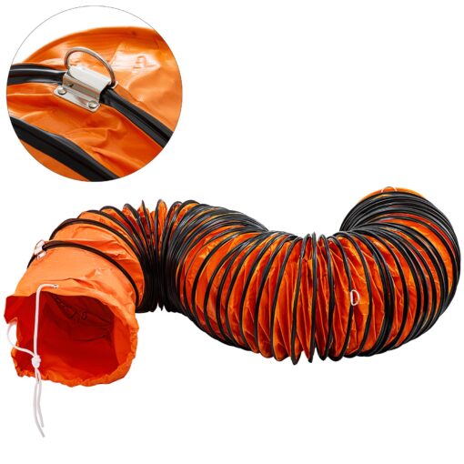 76m PVC Flexible Duct Hose for 250mm Diameter Exhaust Fan