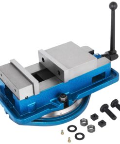 VEVOR 80mm Heavy-Duty Milling Vise with 360° Swivel Base