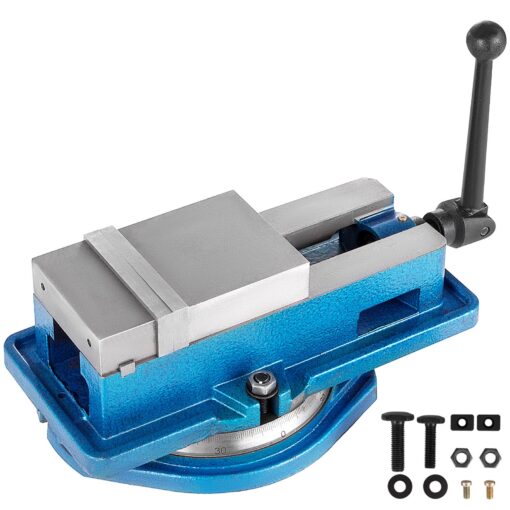 VEVOR 100mm Precision Milling Machine Vise with 360° Swivel Base