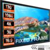 130-дюймовый Экран проектора 4K HD VEVOR