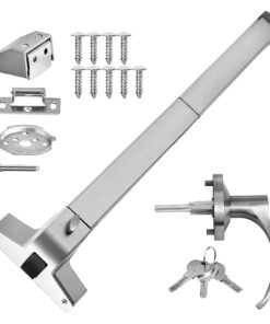 VEVOR Panic Exit Device with Push Bar & Lever – Emergency Door Lock for Wood & Metal Doors