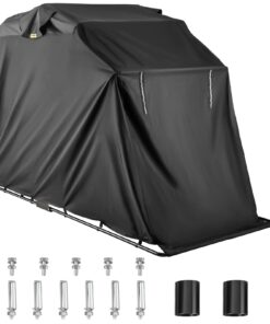 VEVOR Waterproof Motorcycle Shelter with Steel Frame
