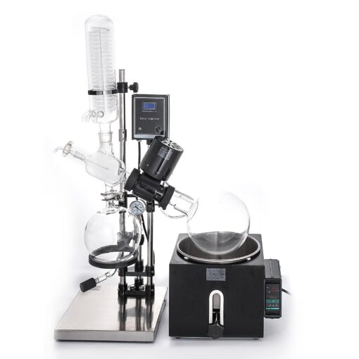 VEVOR 5L Rotary Evaporator with Heating Water Bath High Efficiency Solvent Removal Distillation