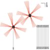 33ft 10m Chimney Sweep Kit with Nylon Rods  Flexible Brush for Flue Cleaning