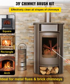 Rotary Cleaning Brush for Metal & Brick Chimneys