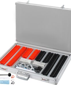 VEVOR 266pcs Optical Trial Lens Set with 25mm Lenses & Aluminum Case for Eye Testing