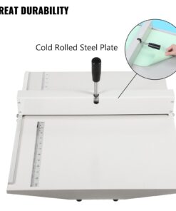 Heavy-Duty Metal Card Scorer with Adjustable Depth & 2 Blocks