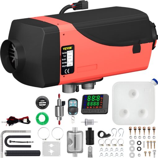 12V 2kW Diesel Air Heater with Silencer for RV
