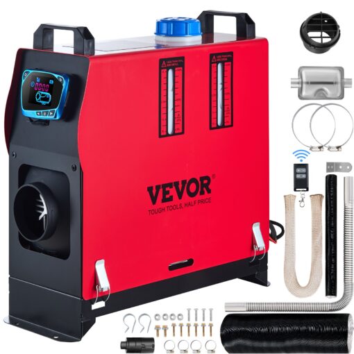 VEVOR 8KW 12V Diesel Air Heater with LCD Remote