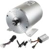 VEVOR 1800W 48V Brushless DC Motor Kit with Speed Controller  Throttle Pedal for Electric Scooter