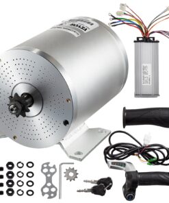 VEVOR 2000W 48V Brushless DC Motor Kit with Controller & Throttle for Go Karts