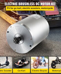 4900 RPM High-Speed Electric Motor for Go-Karts