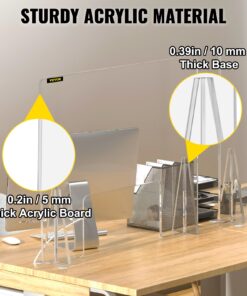 Counter Shield with Transaction Window