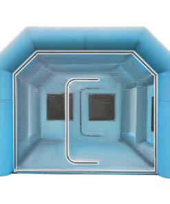 VEVOR Inflatable Paint Booth Tent 6x3x2.5m with 2 Blowers