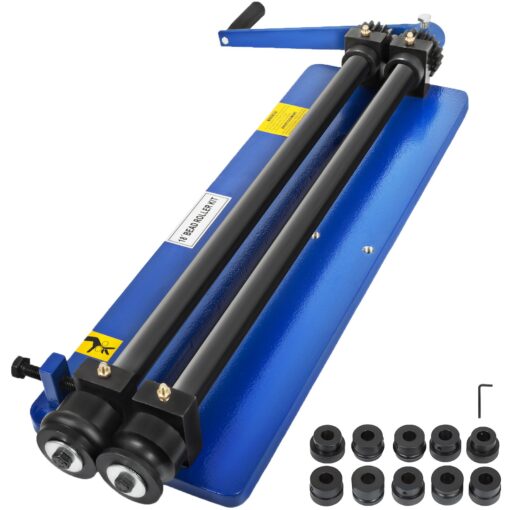 VEVOR 460mm Sheet Metal Bead Roller with 6 Die Sets