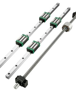 VEVOR 1700mm HGR20 Linear Guide Rail & RM1605 Ballscrew Kit for CNC Routers