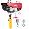 200kg Electric Hoist Winch with 12m Wire Rope  Remote Control for Lifting  Construction