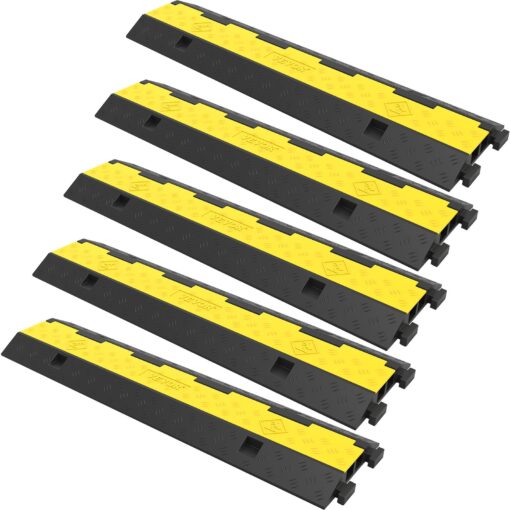 VEVOR Cable Protector Ramp 5 Pack