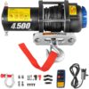 VEVOR Electric Winch 4700 lbs 2041 kg Capacity with 426 ft 13 m Synthetic Rope