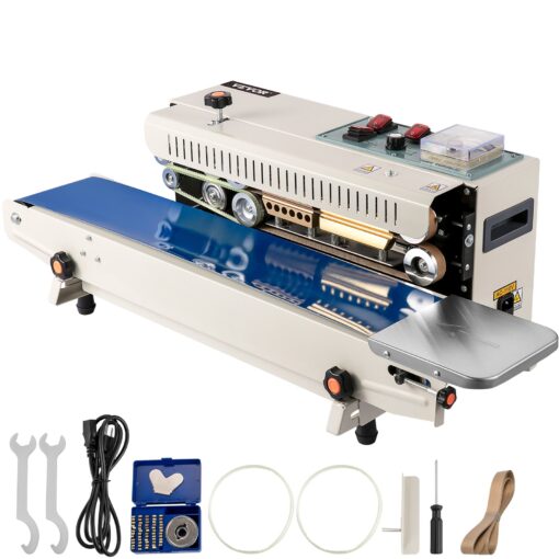 VEVOR Continuous Band Sealer with Digital Temperature Control