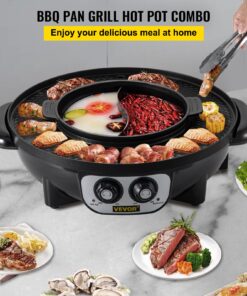 Multifunctional Teppanyaki Combo with Dual Temperature Control
