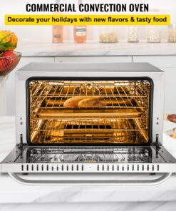 1600W Half-Size Electric Baking Oven with 4 Tiers