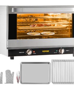 VEVOR 47L/43Qt Commercial Countertop Convection Oven