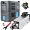 VEVOR 4 kW 5 HP ER25 Air Cooled Spindle Motor with 4 kW Variable Frequency Drive Inverter VFD Kit for Precision Machinery