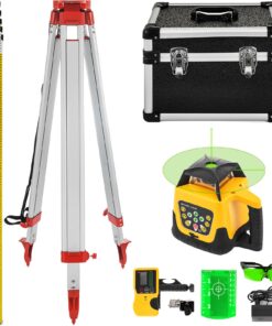 Vevor 360° Rotary Green Laser Level Kit with Self-Leveling