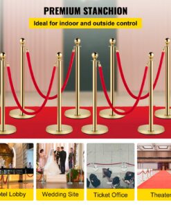 Durable Stainless Steel & Concrete Base