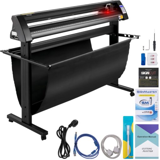 VEVOR 1350mm 531 Vinyl Cutter Plotter with LED Screen and Built In Optical Eye