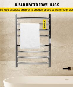 31.5'' (80 cm) x 24'' (61 cm) Electric Towel Warmer with Timer