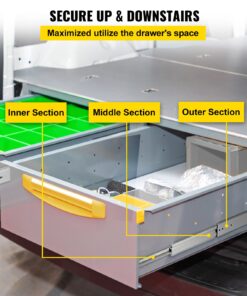 1 Pair 20 Inch (50.8 cm) Soft Close